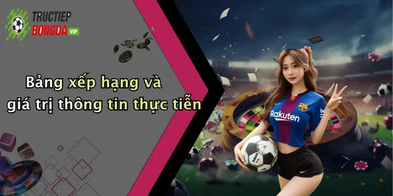 Bảng xếp hạng và giá trị thông tin thực tiễn