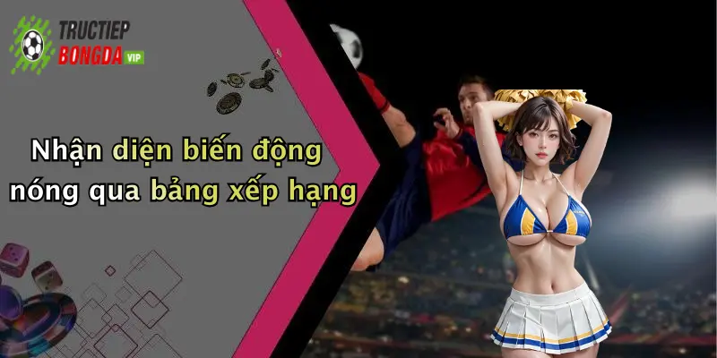 Nhận diện biến động nóng qua bảng xếp hạng