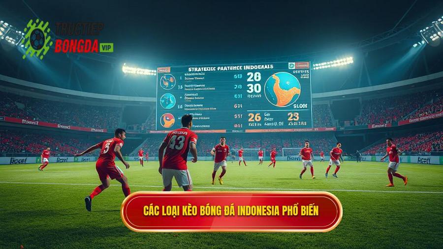 Phân tích các loại kèo bóng đá Indonesia phổ biến