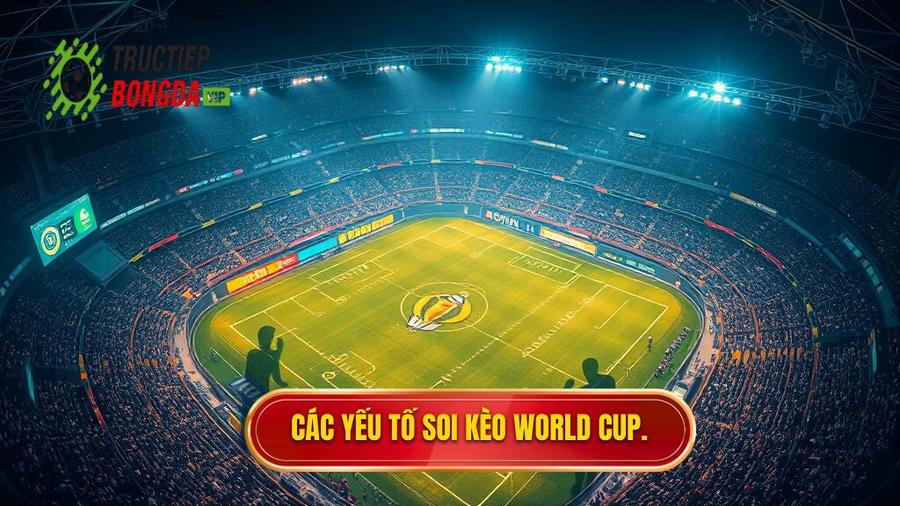 Các yếu tố then chốt khi soi kèo World Cup