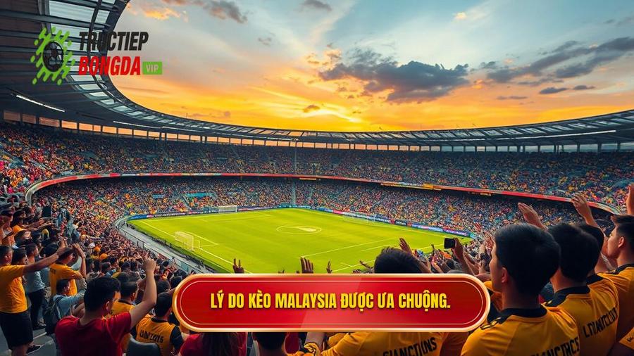 Tại sao Kèo bóng đá Malaysia lại được ưa chuộng?