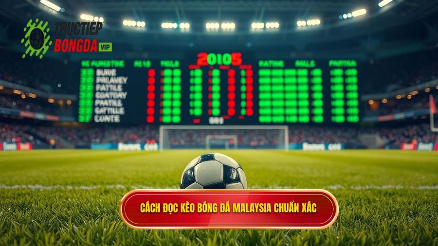 Cách đọc và tính tiền Kèo bóng đá Malaysia chi tiết